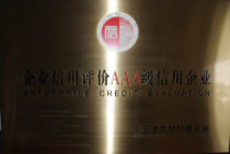企業(yè)信用評(píng)價(jià)AAA級(jí)信用企